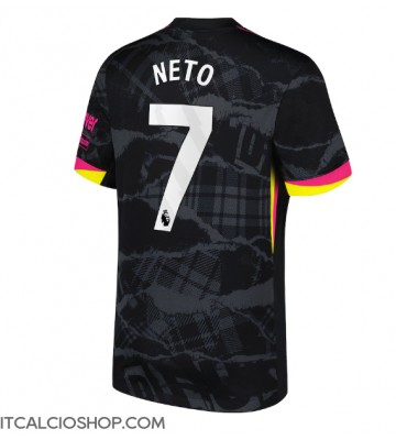 Chelsea Pedro Neto #7 Terza Maglia 2024-25 Manica Corta
